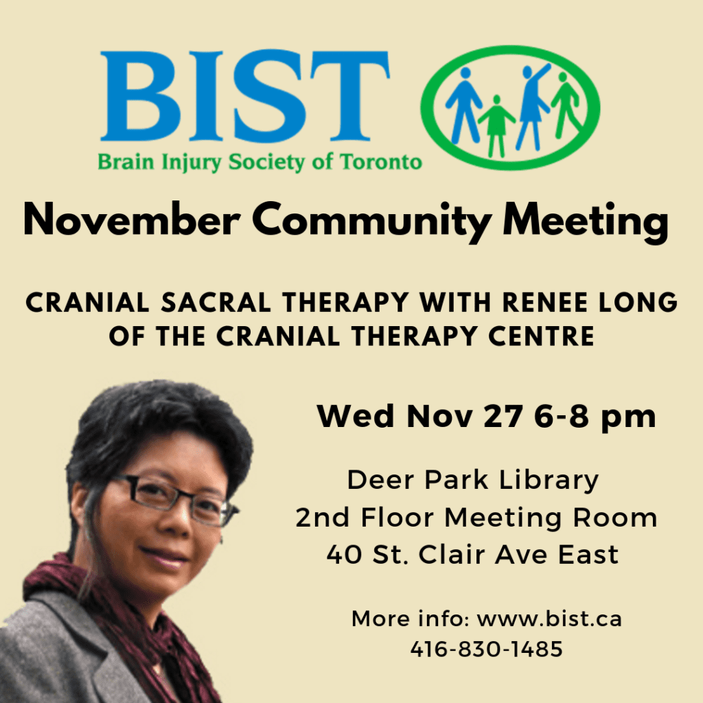 Cranial Sacral Therapy with Renee Long (image of Renee Long) Wednesday Nov 27 6-8 pm